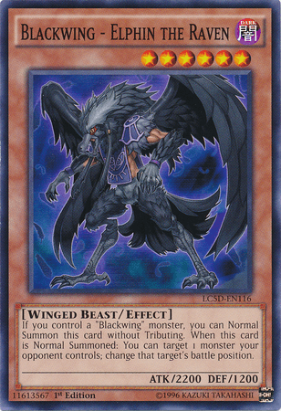 Blackwing - Elphin the Raven [LC5D-EN116] Common - Doe's Cards