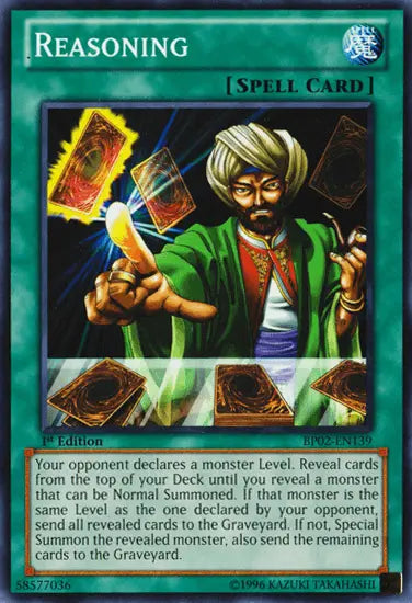 Reasoning [BP02-EN139] Mosaic Rare - Doe's Cards