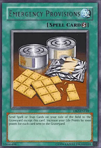 Emergency Provisions [DB2-EN150] Rare - Doe's Cards