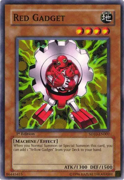 Red Gadget [SD10-EN007] Common - Doe's Cards