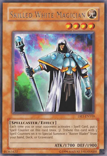 Skilled White Magician [DR1-EN119] Rare - Doe's Cards
