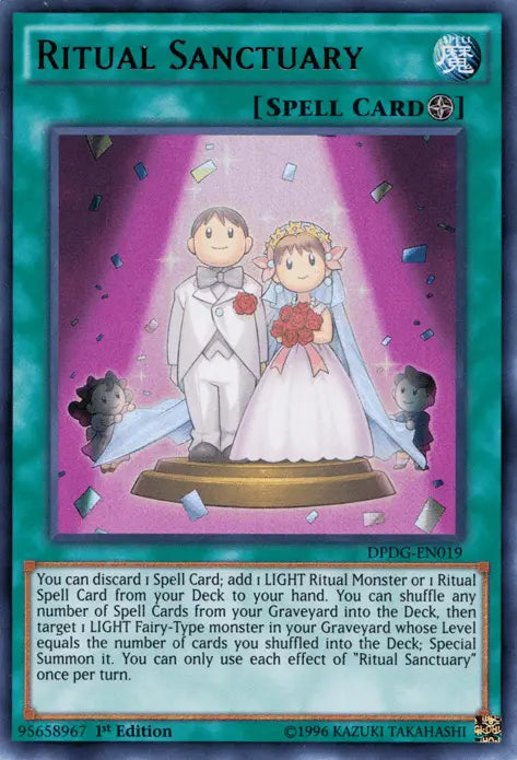 Ritual Sanctuary [DPDG-EN019] Ultra Rare - Doe's Cards