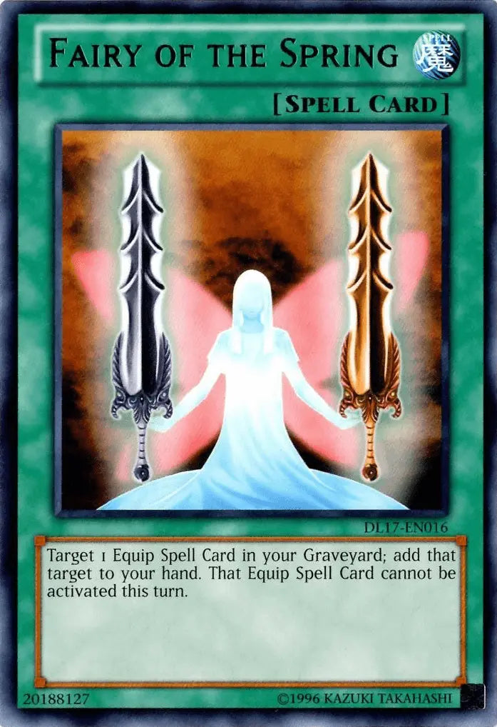 Fairy of the Spring (Green) [DL17-EN016] Rare - Doe's Cards