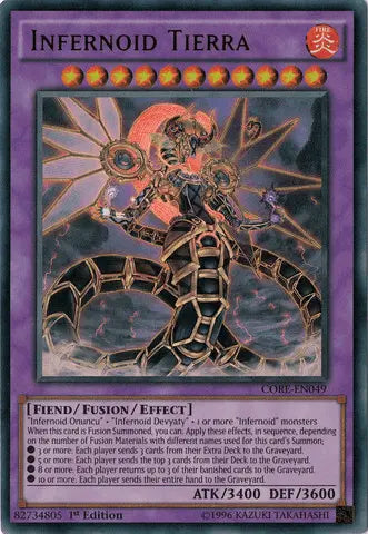 Infernoid Tierra [CORE-EN049] Ultra Rare - Doe's Cards