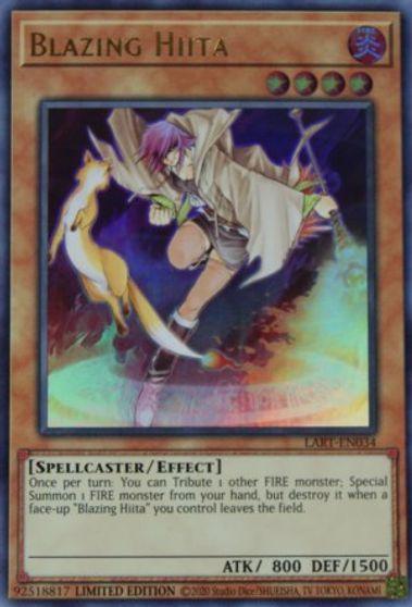 Blazing Hiita [LART-EN034] Common - Doe's Cards