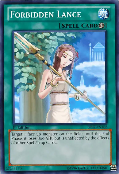 Forbidden Lance [BP02-EN162] Mosaic Rare - Doe's Cards