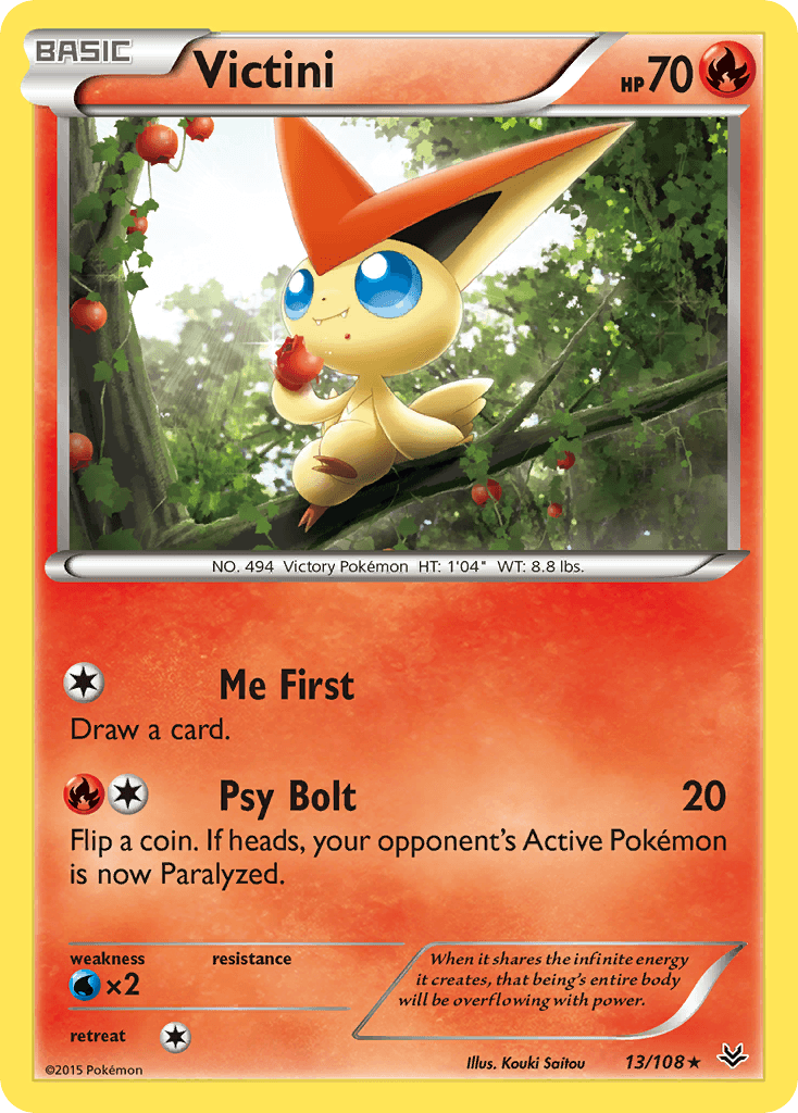 Victini (13/108) [XY: Roaring Skies] - Doe's Cards