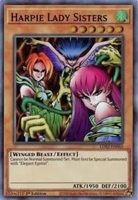 Harpie Lady Sisters (Purple) [LDS2-EN065] Ultra Rare - Doe's Cards