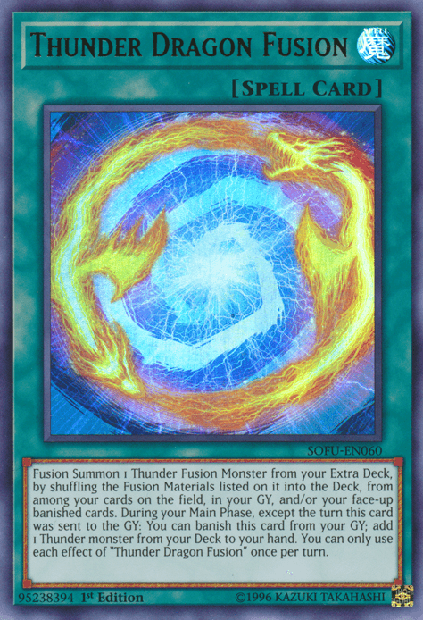 Thunder Dragon Fusion [SOFU-EN060] Ultra Rare - Doe's Cards