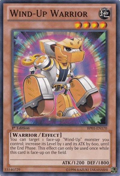 Wind-Up Warrior [BP01-EN170] Common - Doe's Cards