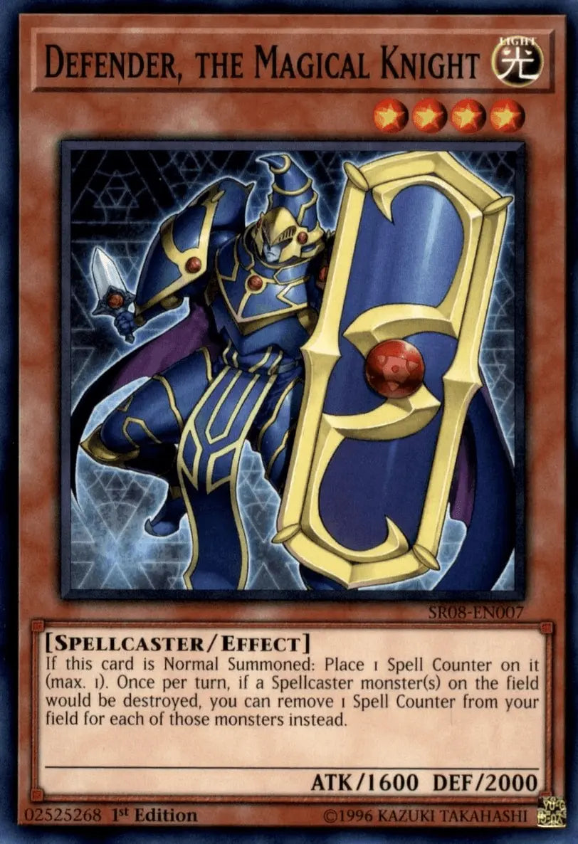 Defender, the Magical Knight [SR08-EN007] Common - Doe's Cards