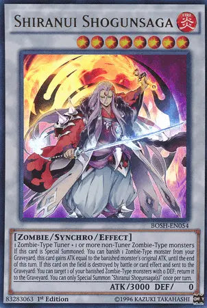 Shiranui Shogunsaga [BOSH-EN054] Ultra Rare - Doe's Cards