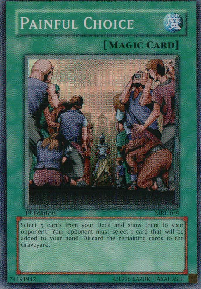 Painful Choice [MRL-049] Super Rare - Doe's Cards
