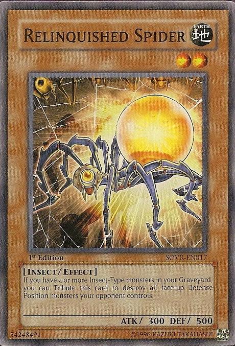 Relinquished Spider [SOVR-EN017] Common - Doe's Cards