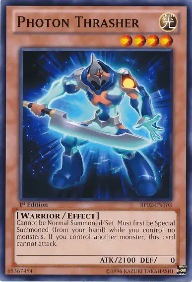 Photon Thrasher [BP02-EN103] Mosaic Rare - Doe's Cards
