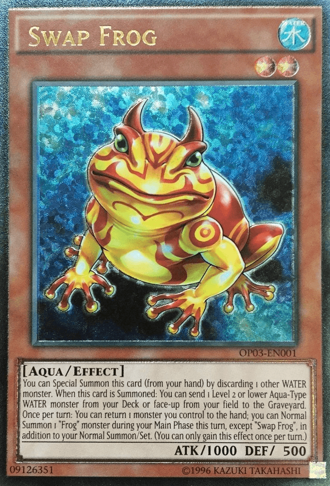 Swap Frog [OP03-EN001] Ultimate Rare - Doe's Cards