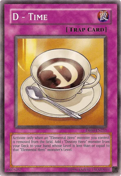 D - Time [DR04-EN233] Common - Doe's Cards