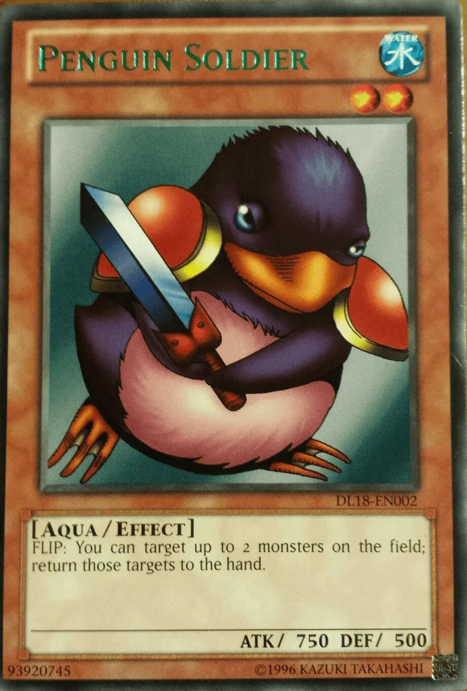 Penguin Soldier (Green - DL18) [DL18-EN002] Rare - Doe's Cards