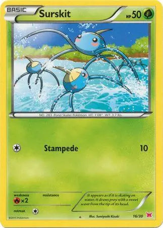 Surskit (16/30) [XY: Trainer Kit - Latias & Latios] - Doe's Cards