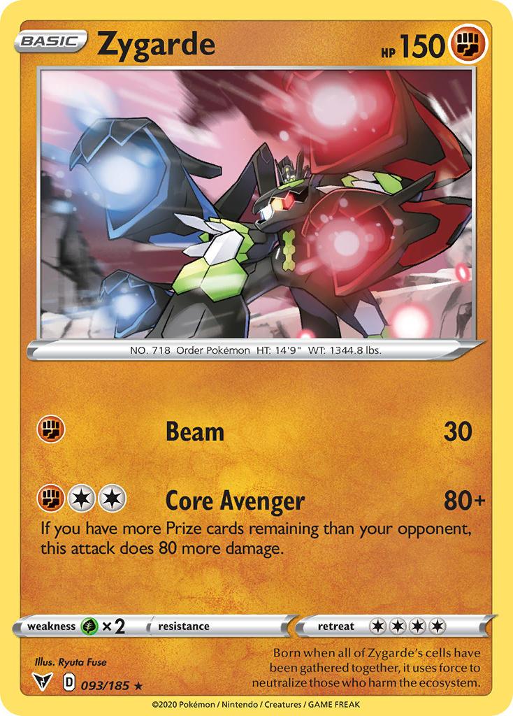 Zygarde (093/185) [Sword & Shield: Vivid Voltage] - Doe's Cards