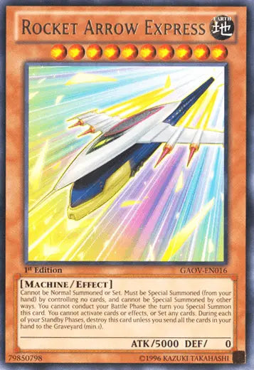 Rocket Arrow Express [GAOV-EN016] Rare - Doe's Cards
