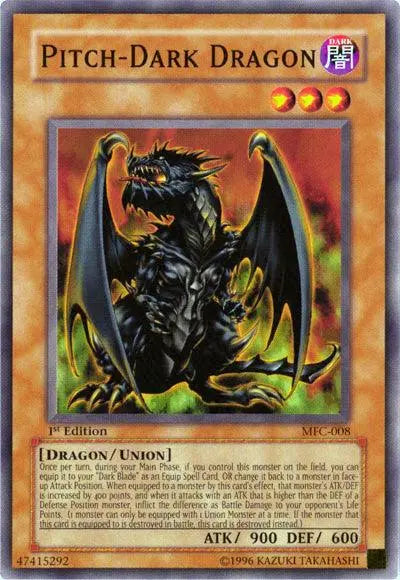 Pitch-Dark Dragon [MFC-008] Common - Doe's Cards