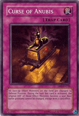 Curse of Anubis [DR2-EN218] Super Rare - Doe's Cards