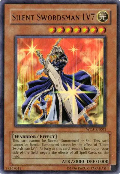 Silent Swordsman LV7 [WC5-EN001] Ultra Rare - Doe's Cards