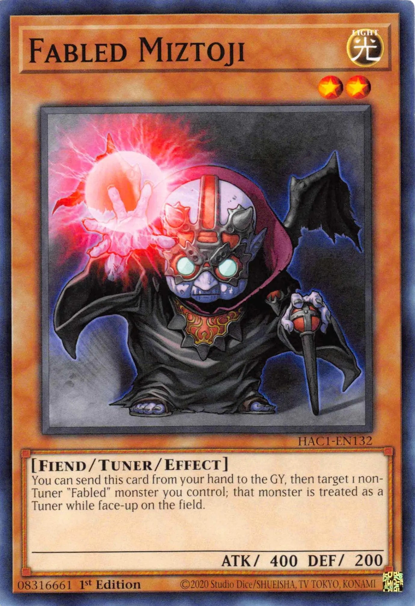 Fabled Miztoji [HAC1-EN132] Common - Doe's Cards