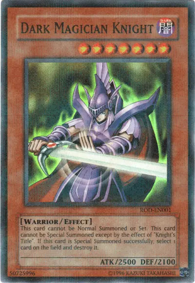 Dark Magician Knight (Reshef of Destruction) [ROD-EN001] Super Rare - Doe's Cards