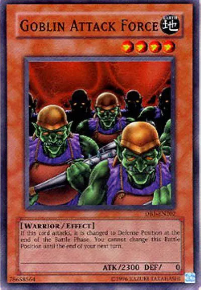 Goblin Attack Force [DB1-EN202] Super Rare - Doe's Cards