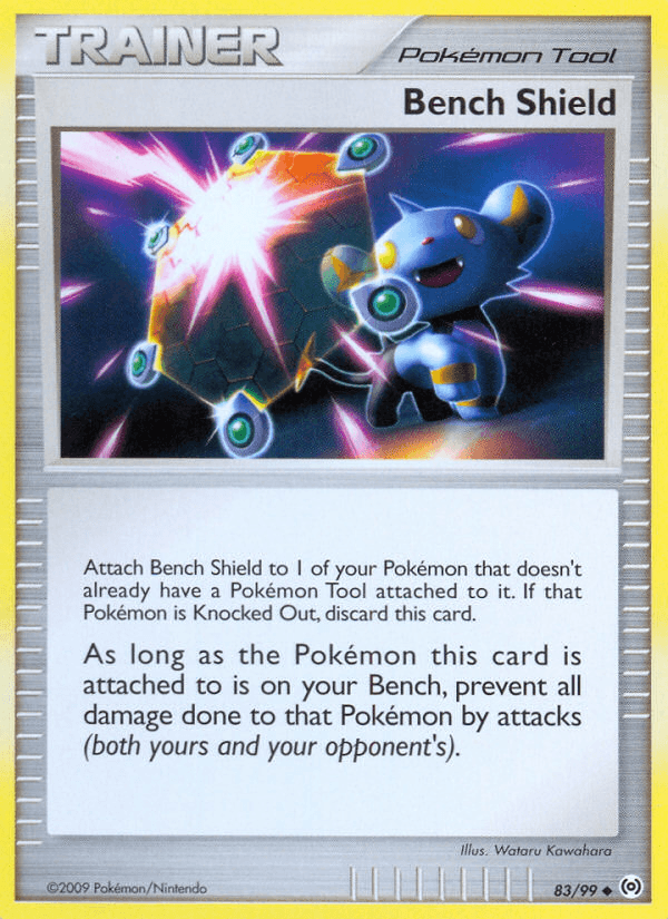 Bench Shield (83/99) [Platinum: Arceus] - Doe's Cards