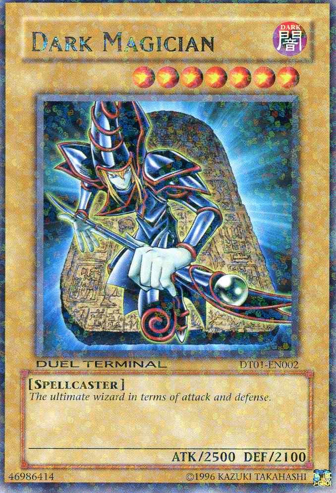 Dark Magician [DT01-EN002] Rare - Doe's Cards