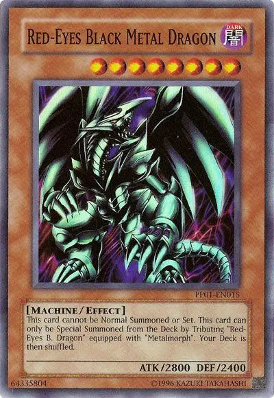 Red-Eyes Black Metal Dragon [PP01-EN015] Super Rare - Doe's Cards