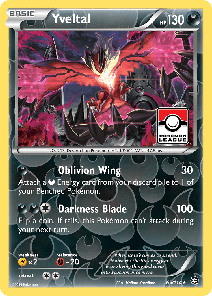 Yveltal (65/114) [XY: Steam Siege] - Doe's Cards