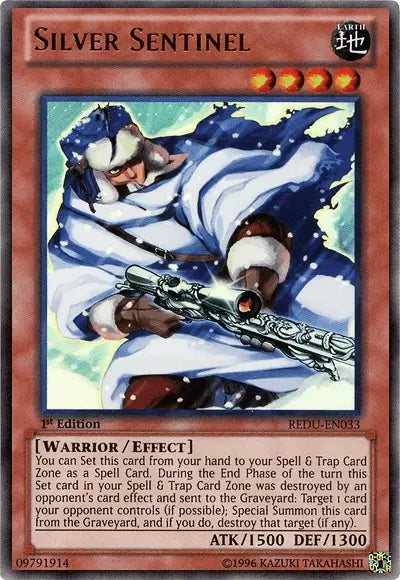 Silver Sentinel [REDU-EN033] Ultra Rare - Doe's Cards