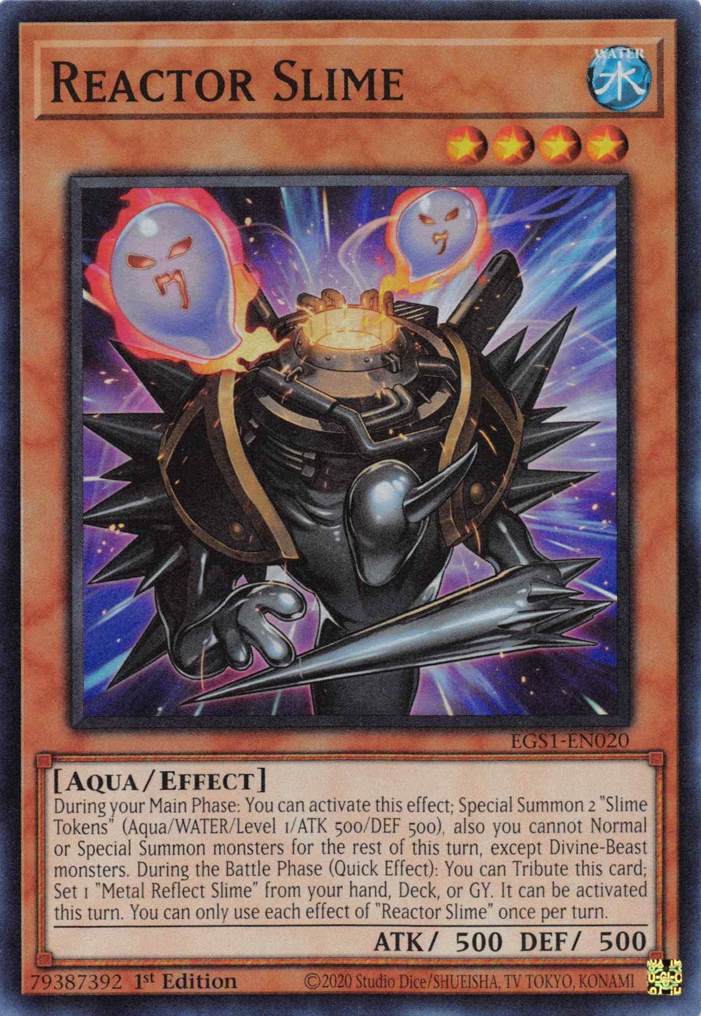 Reactor Slime [EGS1-EN020] Super Rare - Doe's Cards