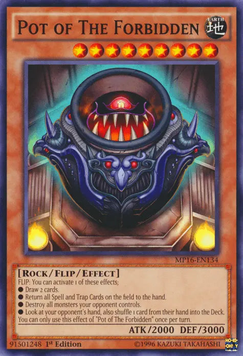 Pot of The Forbidden [MP16-EN134] Common - Doe's Cards