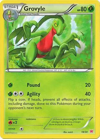 Grovyle (18/30) [XY: Trainer Kit - Latias & Latios] - Doe's Cards