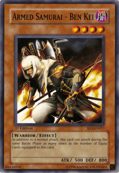 Armed Samurai - Ben Kei [SD5-EN017] Common - Doe's Cards