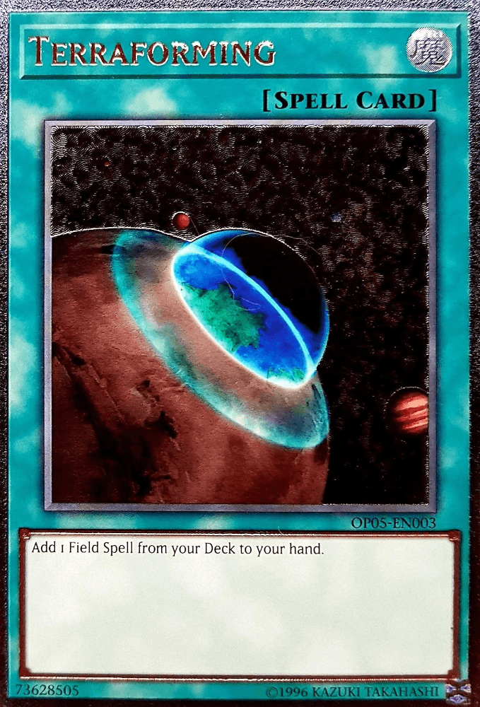 Terraforming [OP05-EN003] Ultimate Rare - Doe's Cards