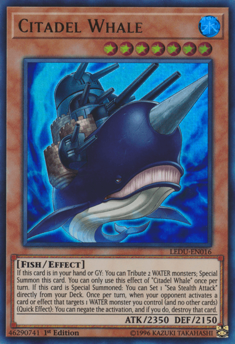 Citadel Whale [LEDU-EN016] Ultra Rare - Doe's Cards