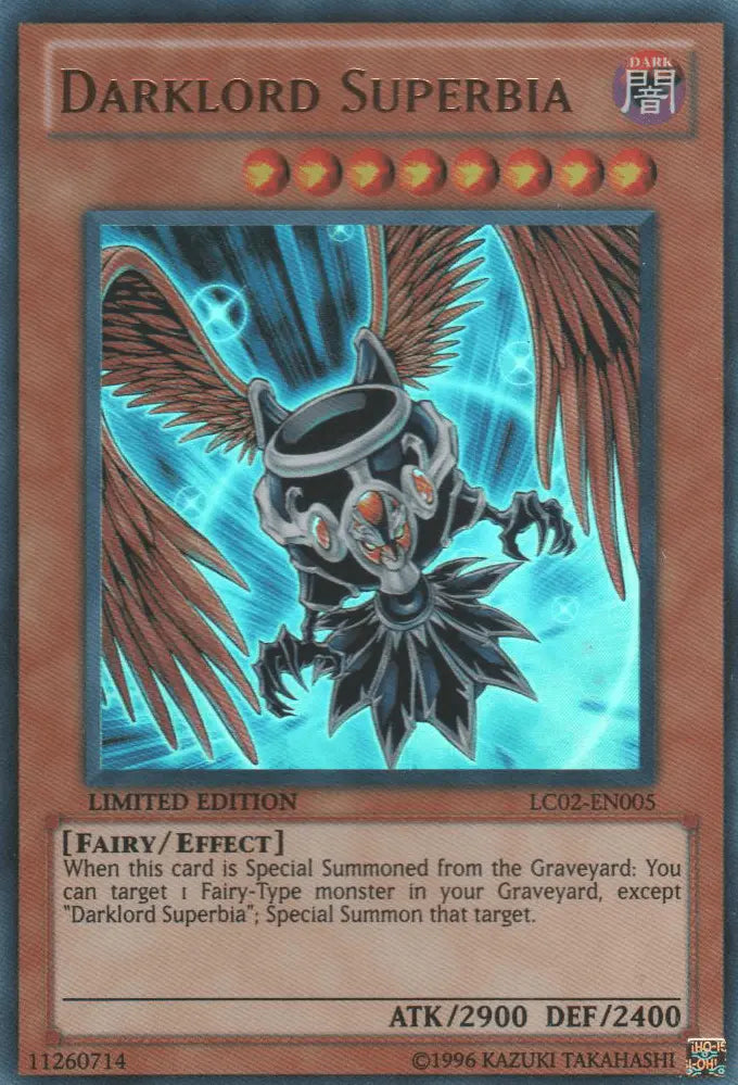 Darklord Superbia [LC02-EN005] Ultra Rare - Doe's Cards
