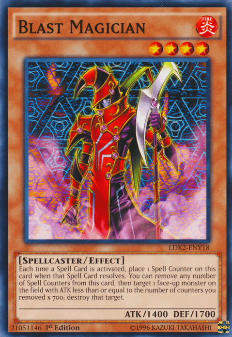 Blast Magician [LDK2-ENY18] Common - Doe's Cards