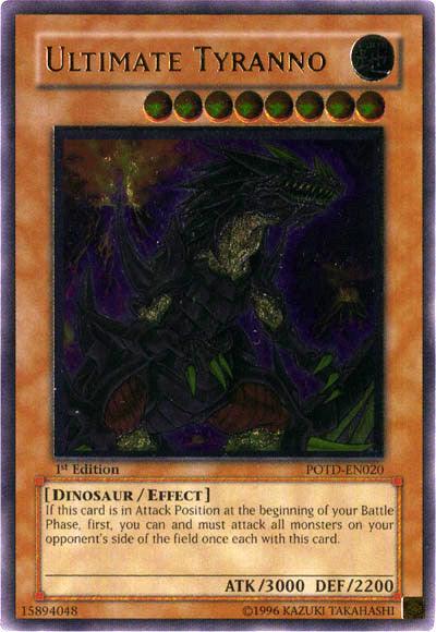 Ultimate Tyranno [POTD-EN020] Ultimate Rare - Doe's Cards