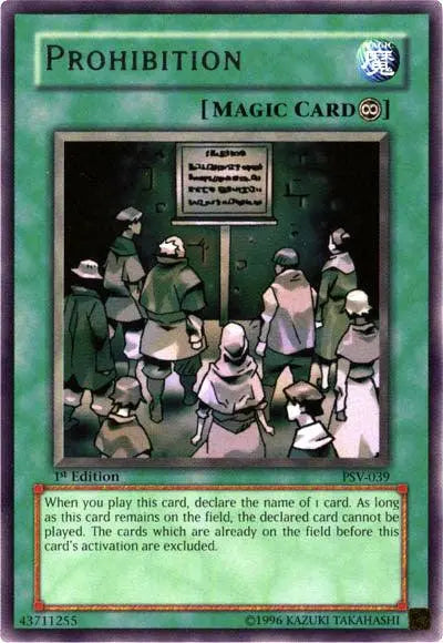 Prohibition [PSV-039] Rare - Doe's Cards