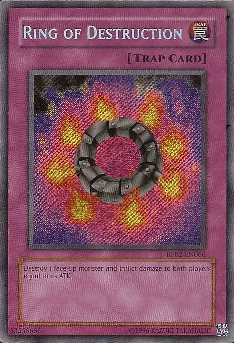 Ring of Destruction [RP02-EN066] Secret Rare - Doe's Cards
