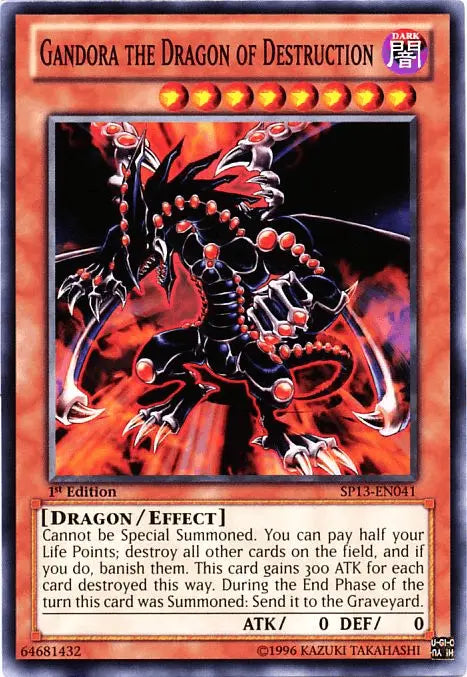 Gandora the Dragon of Destruction [SP13-EN041] Common - Doe's Cards