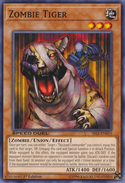 Zombie Tiger [SBLS-EN033] Common - Doe's Cards