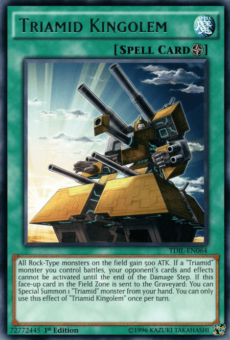 Triamid Kingolem [TDIL-EN064] Rare - Doe's Cards